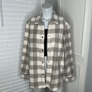 Rails Brand Tripp Shacket- Flannel- Size M- NWOT